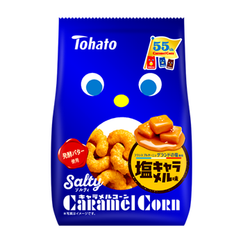 東ハト ソルティキャラメルコーン